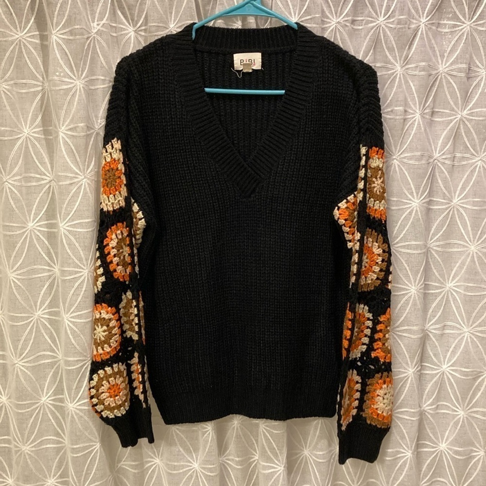 BiBi Granny Square Sweater - Picture 2 of 8